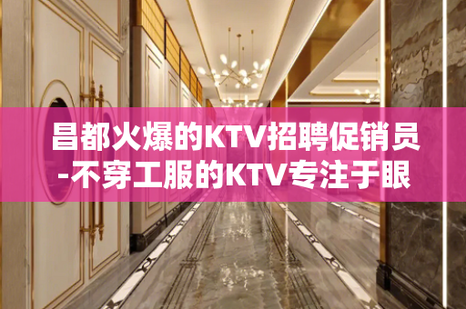 昌都火爆的KTV招聘促销员-不穿工服的KTV专注于眼前