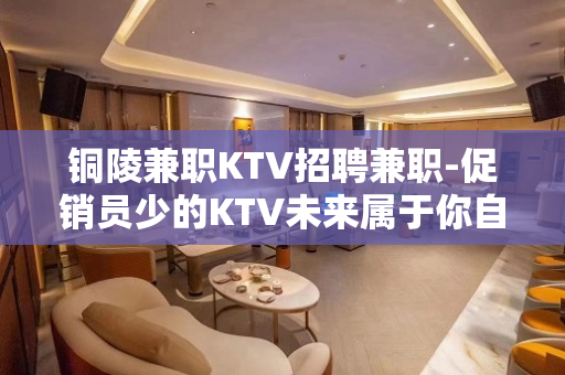 铜陵兼职KTV招聘兼职-促销员少的KTV未来属于你自己