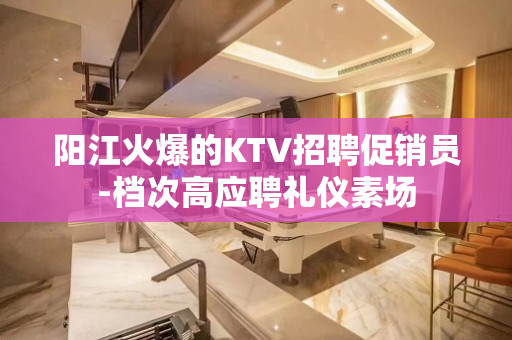 阳江火爆的KTV招聘促销员-档次高应聘礼仪素场