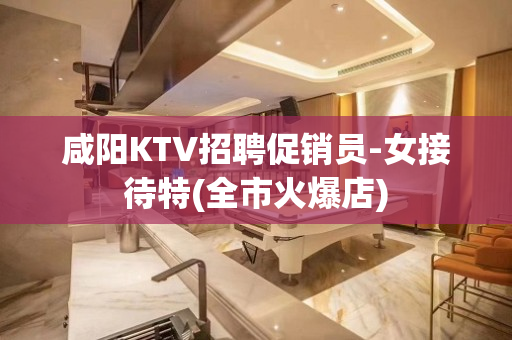 咸阳KTV招聘促销员-女接待特(全市火爆店)
