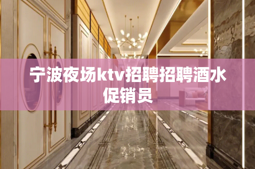 宁波夜场ktv招聘招聘酒水促销员