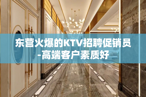 东营火爆的KTV招聘促销员-高端客户素质好
