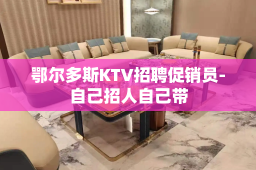 鄂尔多斯KTV招聘促销员-自己招人自己带