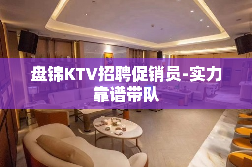 盘锦KTV招聘促销员-实力靠谱带队