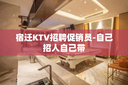 宿迁KTV招聘促销员-自己招人自己带