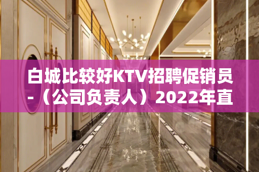 白城比较好KTV招聘促销员-（公司负责人）2022年直招