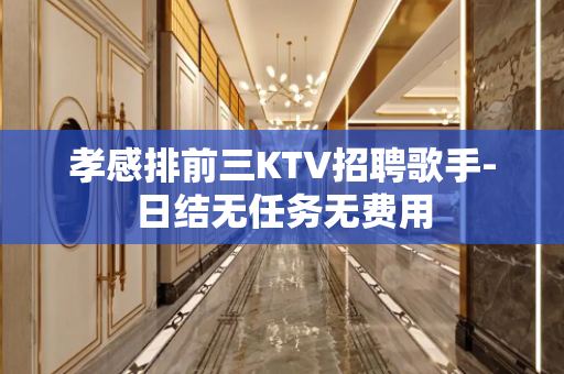 孝感排前三KTV招聘歌手-日结无任务无费用
