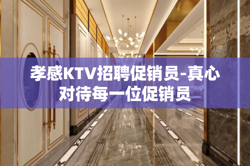 孝感KTV招聘促销员-真心对待每一位促销员