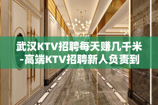 武汉KTV招聘每天赚几千米-高端KTV招聘新人负责到底