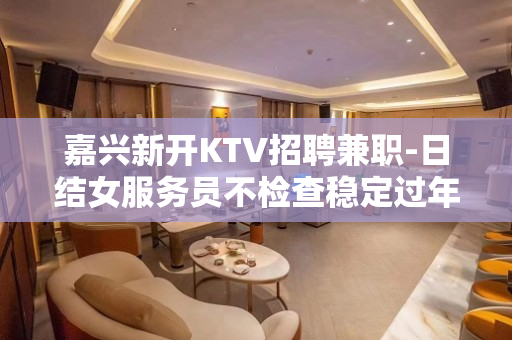 嘉兴新开KTV招聘兼职-日结女服务员不检查稳定过年