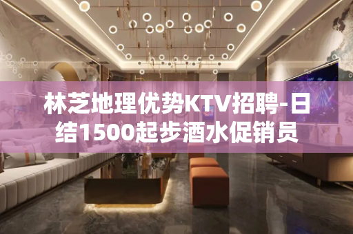 林芝地理优势KTV招聘-日结1500起步酒水促销员