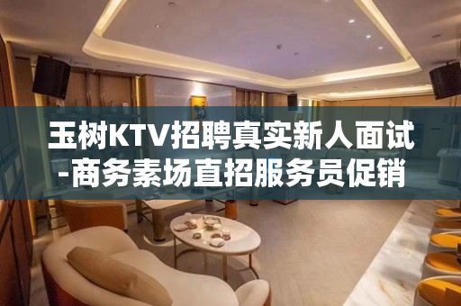 玉树KTV招聘真实新人面试-商务素场直招服务员促销员