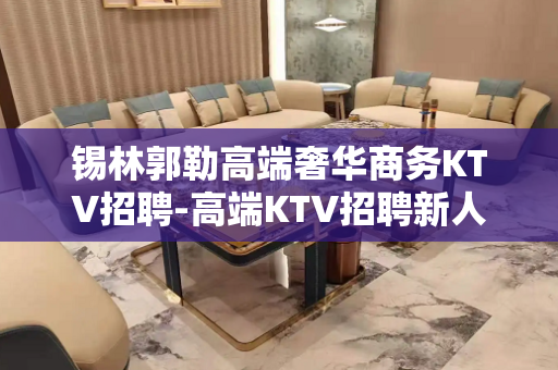 锡林郭勒高端奢华商务KTV招聘-高端KTV招聘新人负责到底