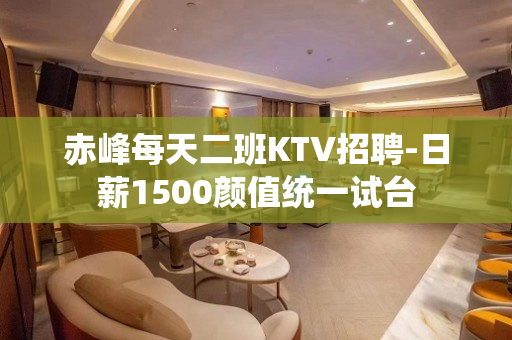 赤峰每天二班KTV招聘-日薪1500颜值统一试台