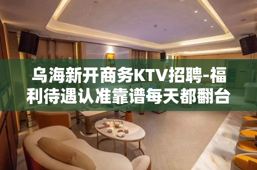 乌海新开商务KTV招聘-福利待遇认准靠谱每天都翻台