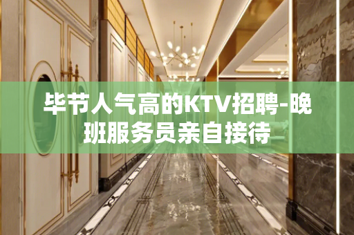 毕节人气高的KTV招聘-晚班服务员亲自接待