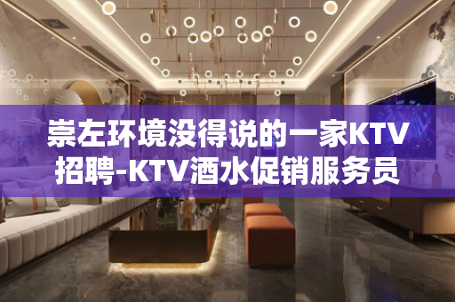 崇左环境没得说的一家KTV招聘-KTV酒水促销服务员日结