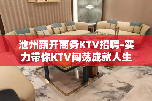 池州新开商务KTV招聘-实力带你KTV闯荡成就人生