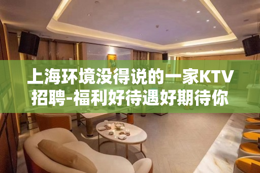 上海环境没得说的一家KTV招聘-福利好待遇好期待你的加入
