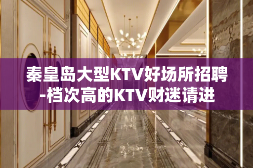 秦皇岛大型KTV好场所招聘-档次高的KTV财迷请进