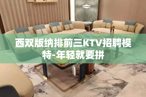 西双版纳排前三KTV招聘模特-年轻就要拼