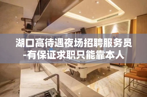 湖口高待遇夜场招聘服务员-有保证求职只能靠本人