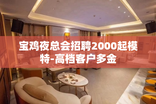 宝鸡夜总会招聘2000起模特-高档客户多金