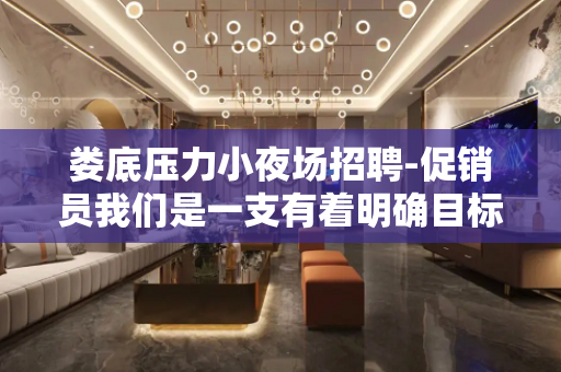 娄底压力小夜场招聘-促销员我们是一支有着明确目标的团队