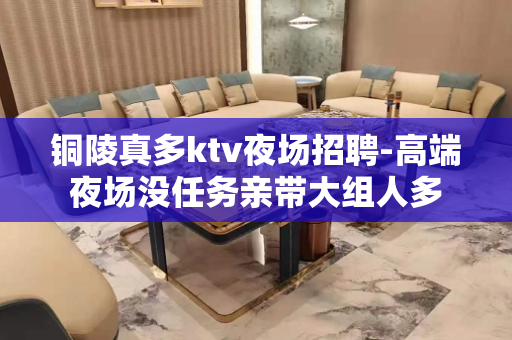 铜陵真多ktv夜场招聘-高端夜场没任务亲带大组人多