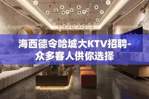 海西德令哈城大KTV招聘-众多客人供你选择