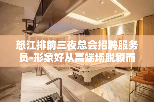 怒江排前三夜总会招聘服务员-形象好从高端场脱颖而出