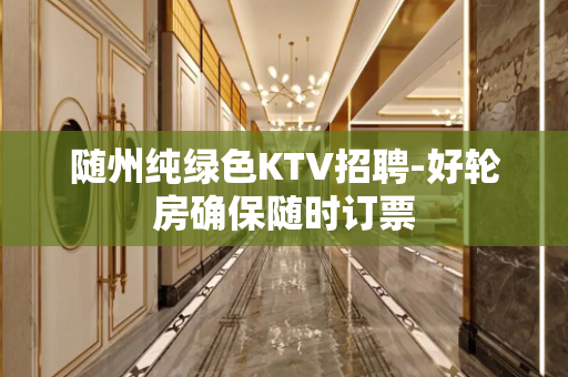 随州纯绿色KTV招聘-好轮房确保随时订票