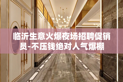 临沂生意火爆夜场招聘促销员-不压钱绝对人气爆棚