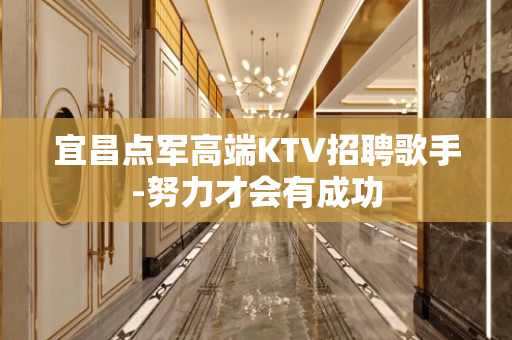 宜昌点军高端KTV招聘歌手-努力才会有成功