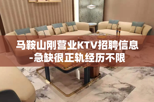 马鞍山刚营业KTV招聘信息-急缺很正轨经历不限