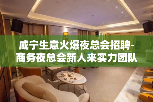 咸宁生意火爆夜总会招聘-商务夜总会新人来实力团队