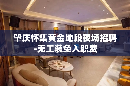 肇庆怀集黄金地段夜场招聘-无工装免入职费
