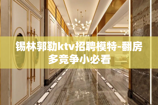 锡林郭勒ktv招聘模特-翻房多竞争小必看
