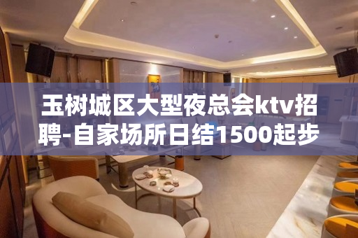 玉树城区大型夜总会ktv招聘-自家场所日结1500起步