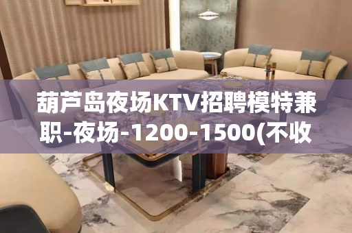 葫芦岛夜场KTV招聘模特兼职-夜场-1200-1500(不收