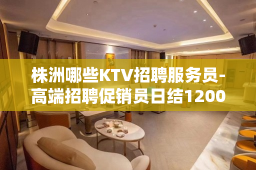 株洲哪些KTV招聘服务员-高端招聘促销员日结1200-150