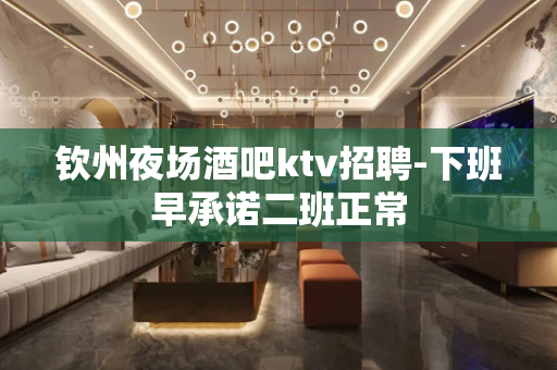 钦州夜场酒吧ktv招聘-下班早承诺二班正常