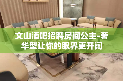 文山酒吧招聘房间公主-奢华型让你的眼界更开阔
