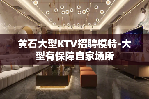 黄石大型KTV招聘模特-大型有保障自家场所