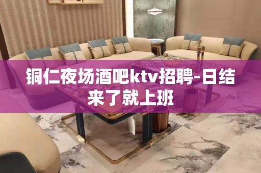 铜仁夜场酒吧ktv招聘-日结来了就上班