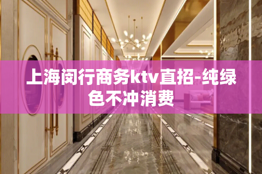 上海闵行商务ktv直招-纯绿色不冲消费