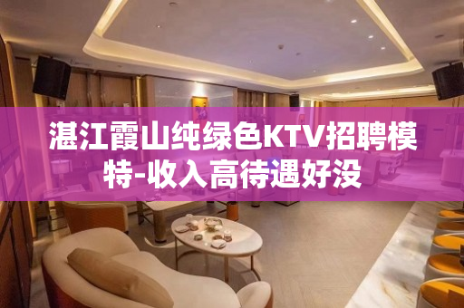 湛江霞山纯绿色KTV招聘模特-收入高待遇好没