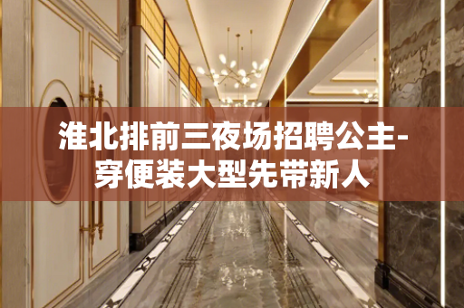 淮北排前三夜场招聘公主-穿便装大型先带新人