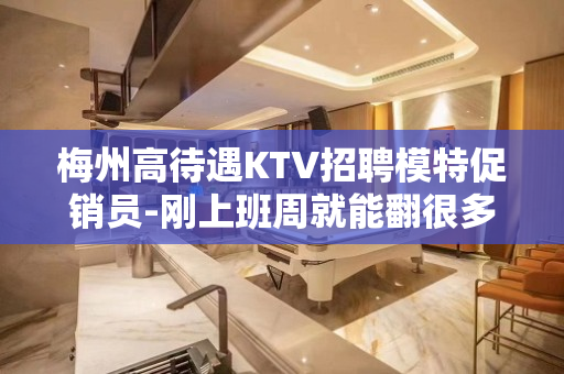 梅州高待遇KTV招聘模特促销员-刚上班周就能翻很多班