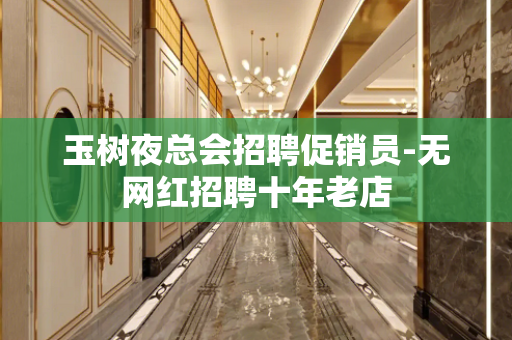 玉树夜总会招聘促销员-无网红招聘十年老店